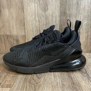 Nike Air Max 270 Women’s 8 Triple Black Running Sneakers
Gym Sports Athleisure